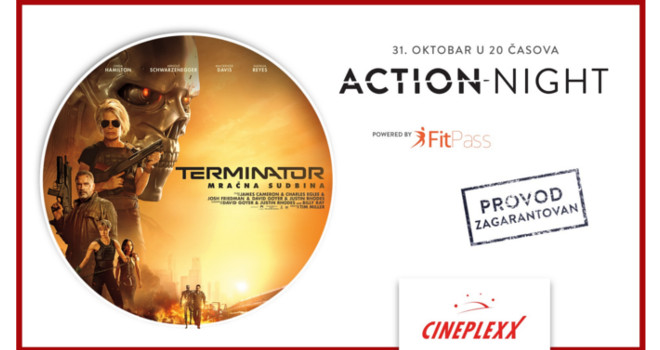 Action night: Terminator u Cineplexx bioskopima