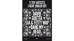 David Geta i Sia: Nova verzija Bang My Head