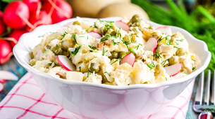 Mediteranska salata od krompira i maslina