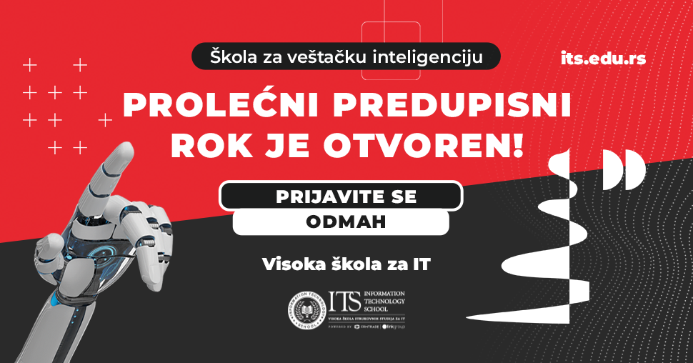 AI zanimanja su među najtraženijima: Prolećni predupisni rok na ITS-u je otvoren