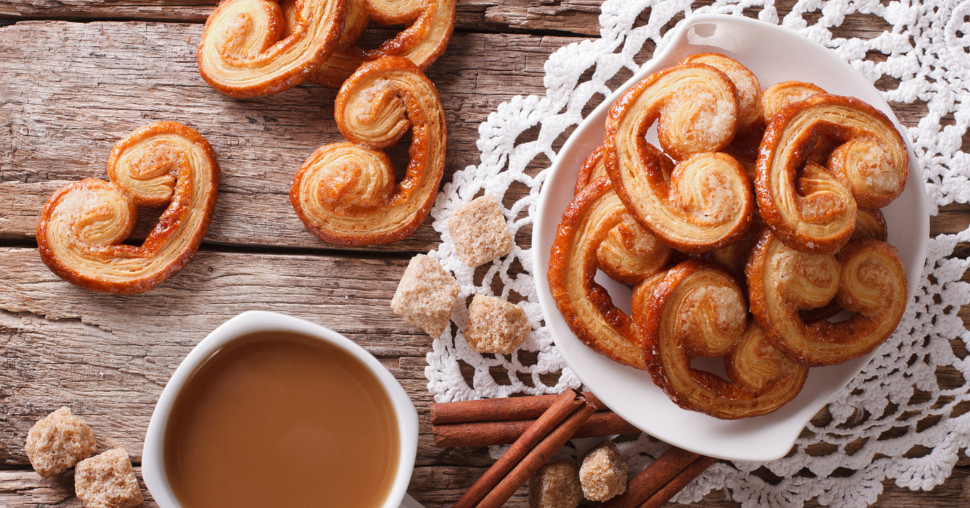 Lisnati kolačići sa kakaom i kafom