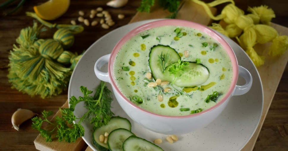 Jednostavna prolećna supa od krastavca