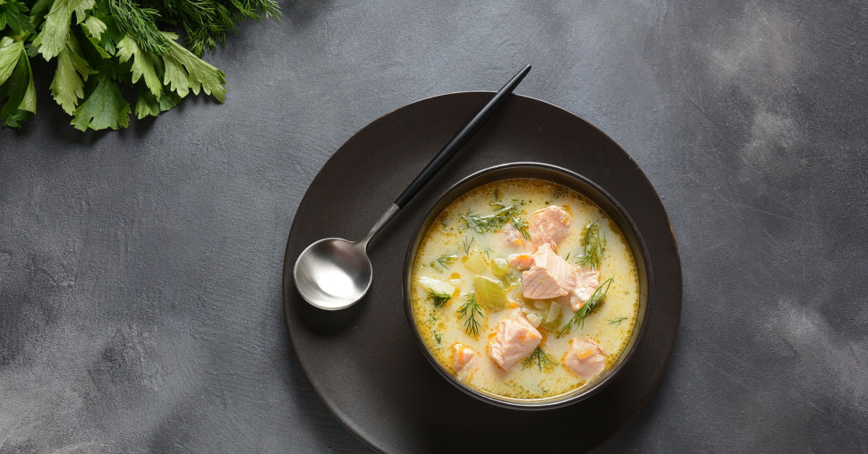 Savršena kremasta riblja čorba sa lososom