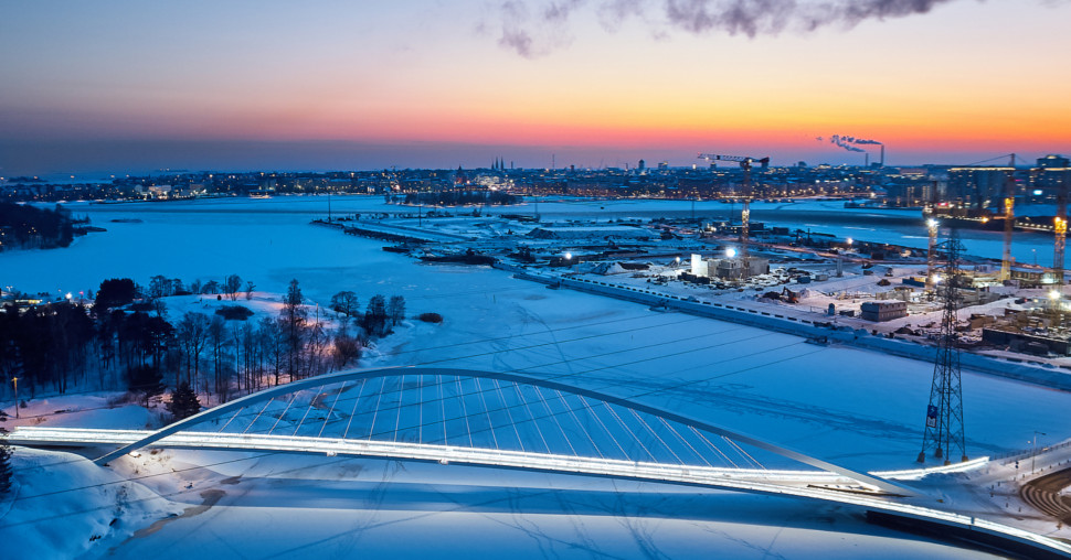 Helsinki je dobio jedan od najdužih pešačkih mostova na svetu