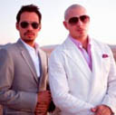 Pitbull and Marc Anthony 