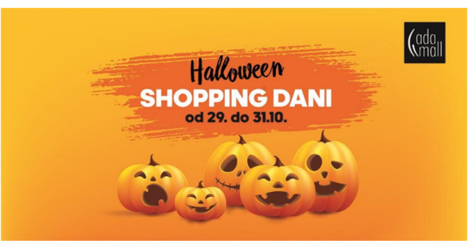 Super šoping i zabava u Ada mall-u za Halloween dane