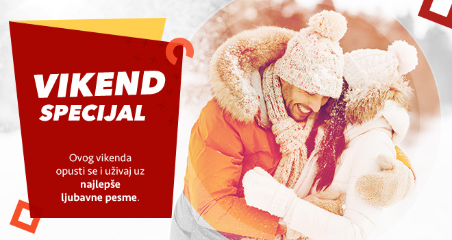 Vikend najlepših ljubavnih pesama