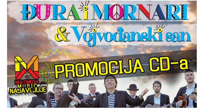 Đura i Mornari promovišu novi CD