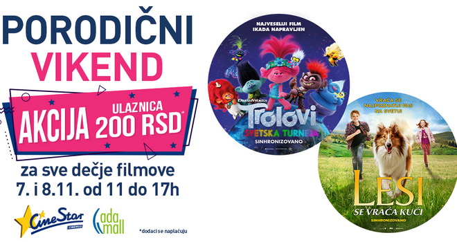 Dečiji filmski hitovi u Cinestar-u