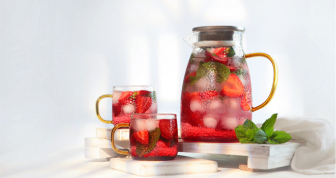 Limunada sa jagodama