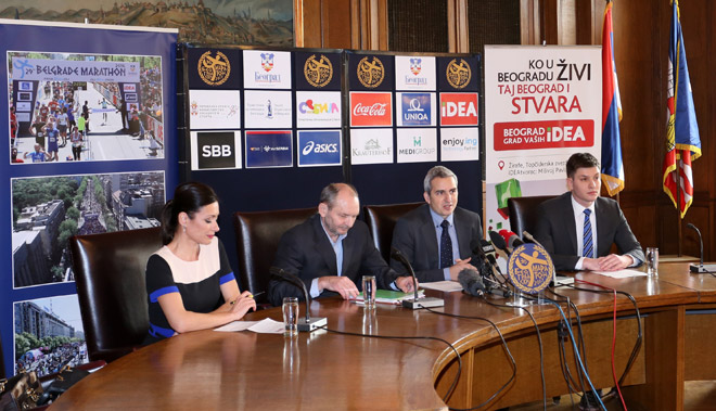 Beogradski maraton i Idea potpisali novi ugovor o ekskluzivnom sponzorstvu
