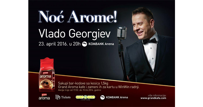 Vlado Georgiev: Uz kafu, uživanje i priču do koncerta