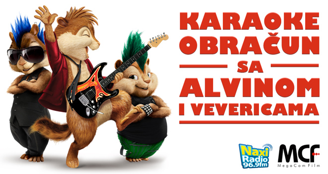 Dečiji karaoke obračun povodom filma Alvin i veverice: Velika avantura