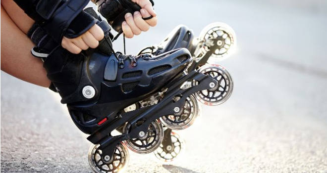 Naxi slalom zona na 20. Rolerijadi Plus