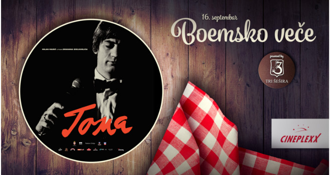 Toma: Film o legendarnom boemu u Cineplexx bioskopima