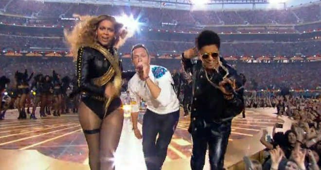 Bijonse, Coldplay i Bruno Mars oduševili publiku Super Bowl-a