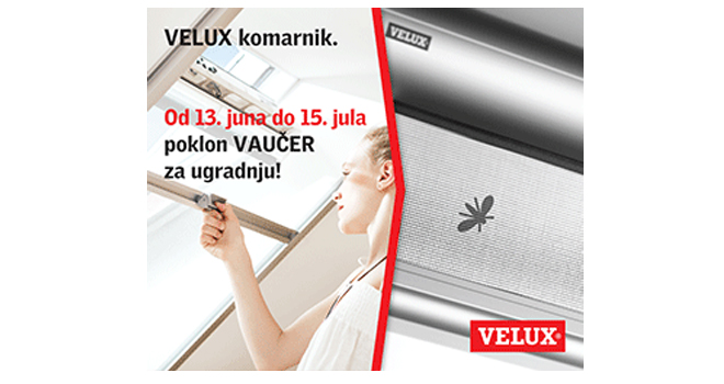 VELUX komarnik: Doviđenja insekti