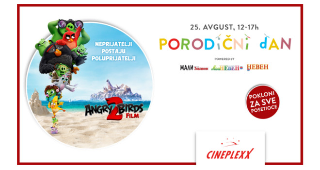 Porodični vikend u Cineplexx bioskopima