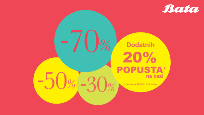 Bata Weekend akcija