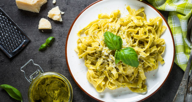 Pesto taljatele