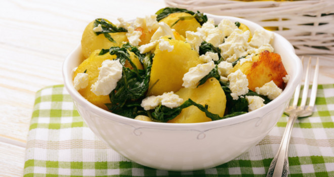 Salata od krompira i blitve