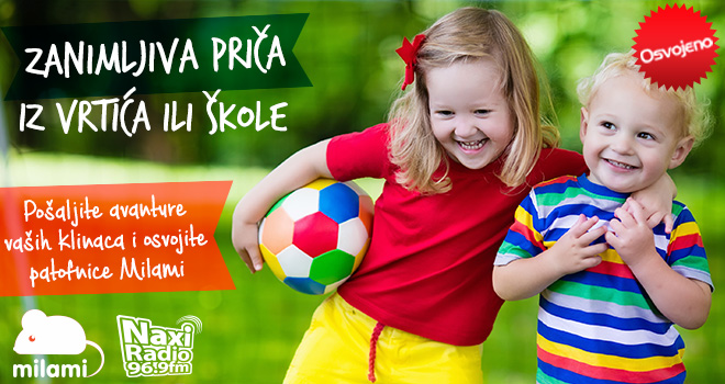 Osvoji Milami obuću za mališane