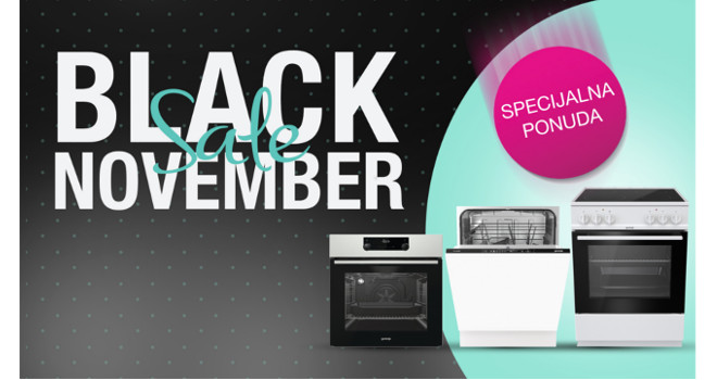 Gorenje Black Friday pretvara u Black November!