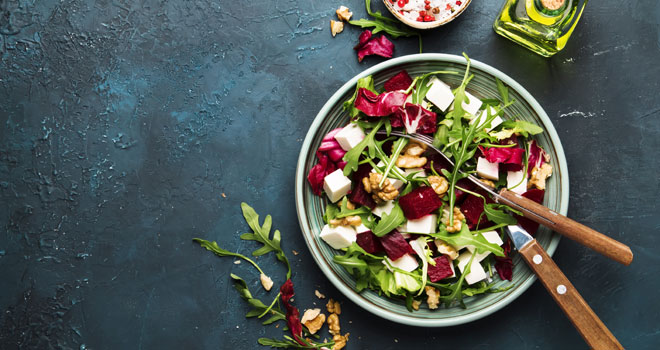 Salata od cvekle i fete
