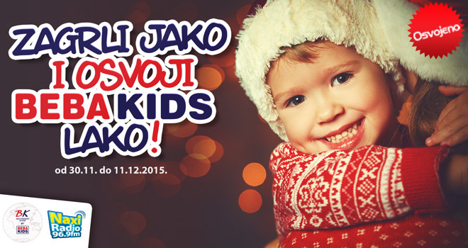 Zagrli jako i osvoji Beba Kids lako