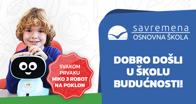 U ovoj beogradskoj osnovnoj školi svi prvaci dobijaju svog robota za učenje i igru