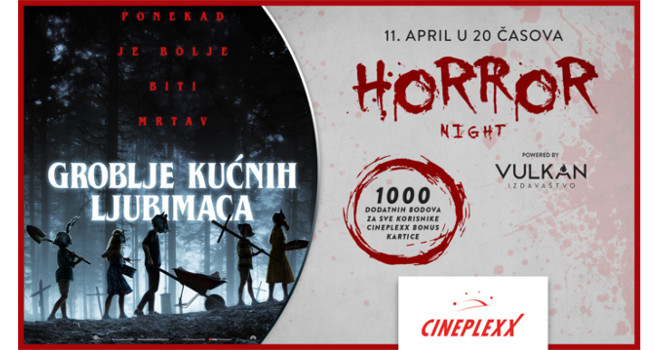 Horror night u Cineplexx bioskopima