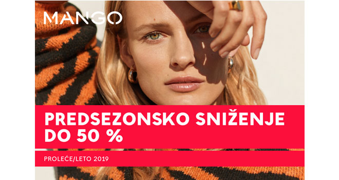 Mango predsezonsko sniženje do 50%