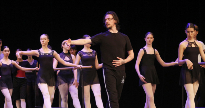 Sergej Polunjin održao Master klas na Velikoj sceni Madlenianuma!