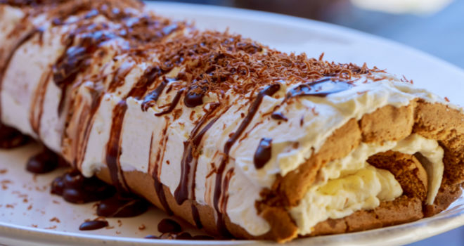 Domaći rolat sa bananom