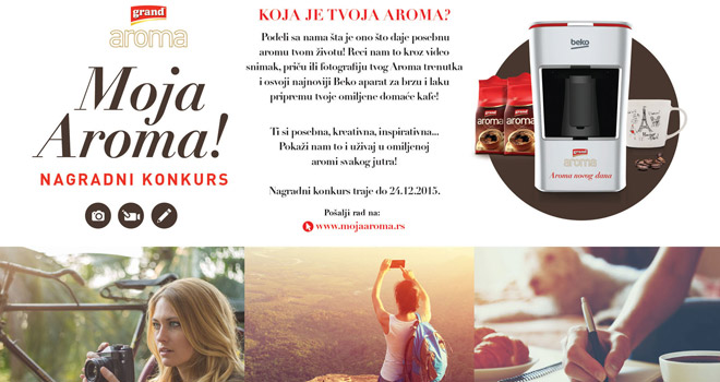 Nagradni konkurs Moja Aroma