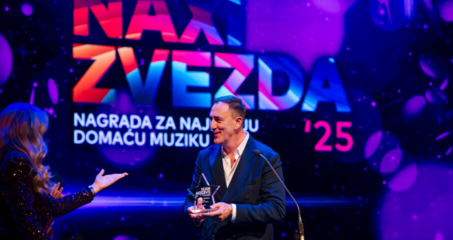 Naxi zvezda za album godine: Sergej Ćetković o nagradi, radu i muzici koja traje!