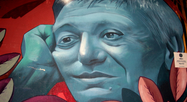 Mural u čast Jovana Ćirilova