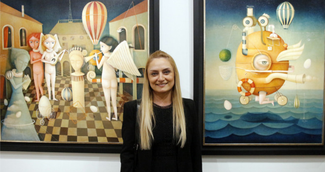 Otvorena izložba Snežane Petrović, dobitnice nagrade Momo Kapor
