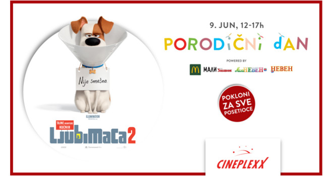 Tajne avanture kućnih ljubimaca 2: Porodični dan u Cineplexx-u