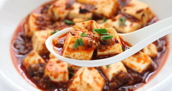 Tofu sir u soja sosu
