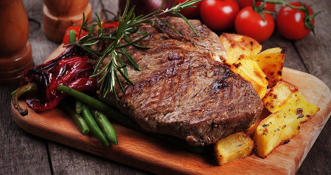 Aromatična, marinirana junetina