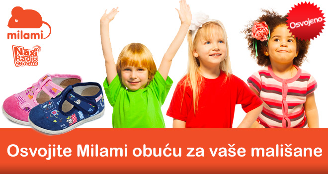 Osvojite Milami obuću za vaše mališane