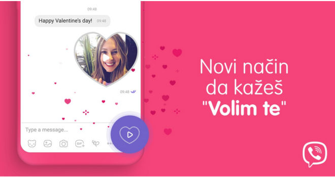 Viber: Posebne video poruke za Dan zaljubljenih