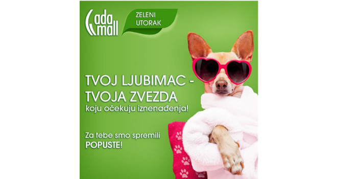 Zeleni utorak uz popuste i kućne ljubimce