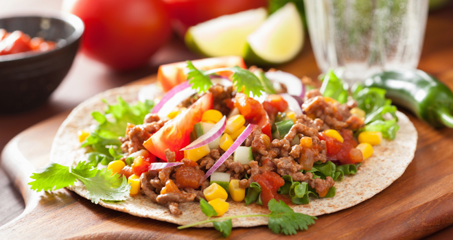 Tortilje sa mesom