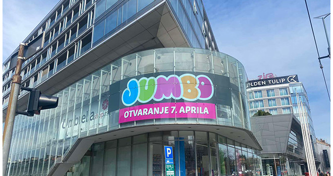 Još jedan Jumbo u Beogradu!