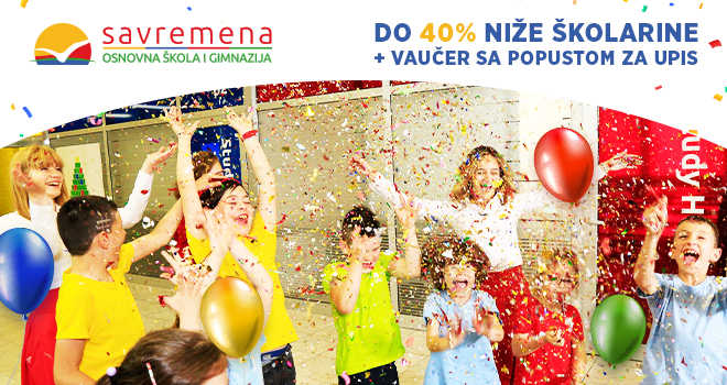 Savremena za svoj rođendan poklanja velike popuste