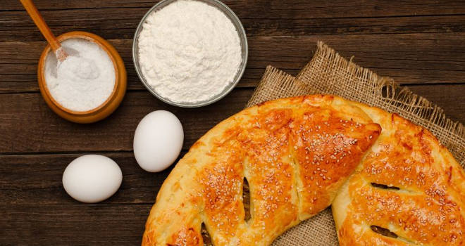 Slana pita sa pirinčem