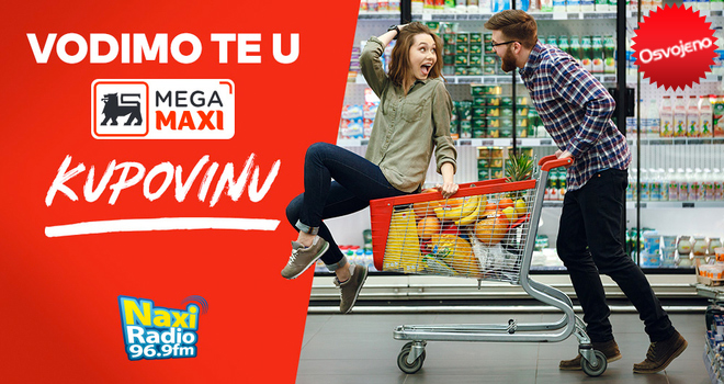 Osvoji vaučer za Mega Maxi kupovinu