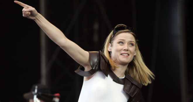 Roisin Murphy nastupa na Belgrade Beer Festu